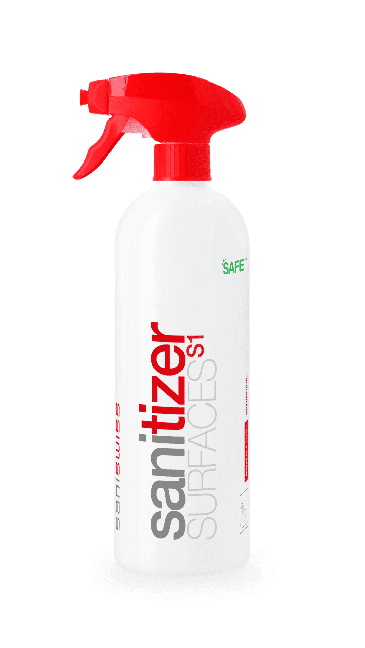 Sanitizer Surfaces S1 High Level Sporicidal Disinfectant Saniswiss